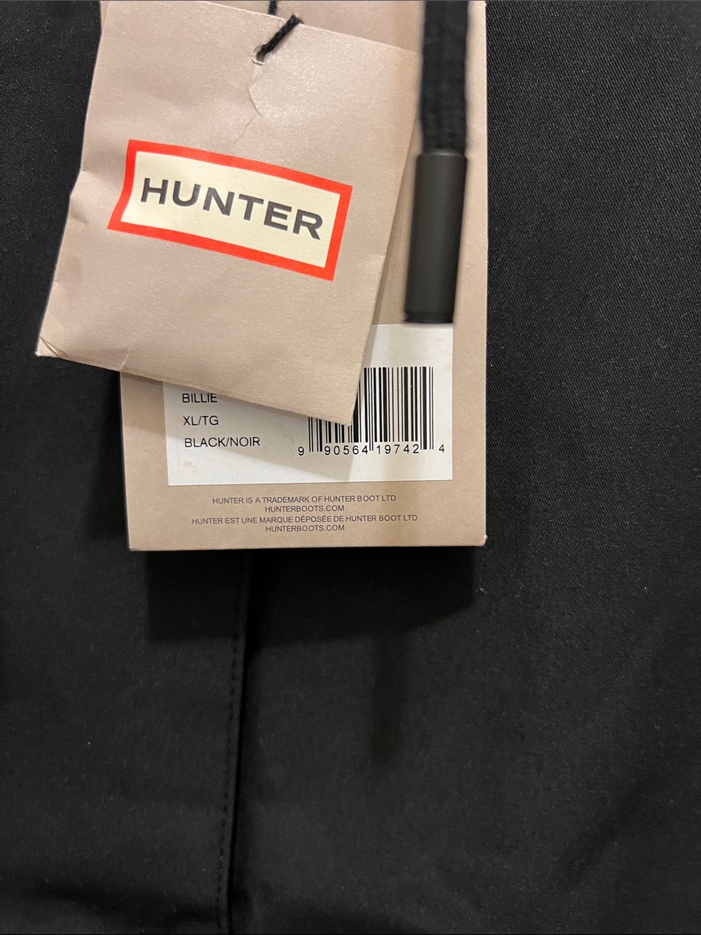 Hunter women Billie Hooded Raincoat - Picture 7 of 11